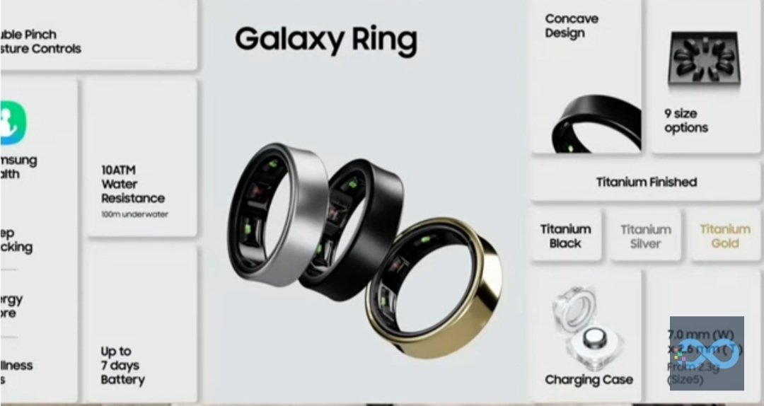 كل ما تود معرفته عن خاتم Galaxy Ring من سامسونج وكم سعره؟